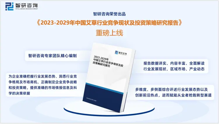 2023-2029年中国艾草行业竞争现状及投资策略研究报告:全面解析市场现状与未来趋势